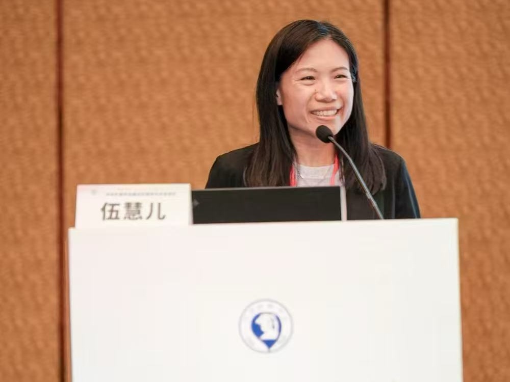▲伍慧兒副院長分享循證護理研究創新方法